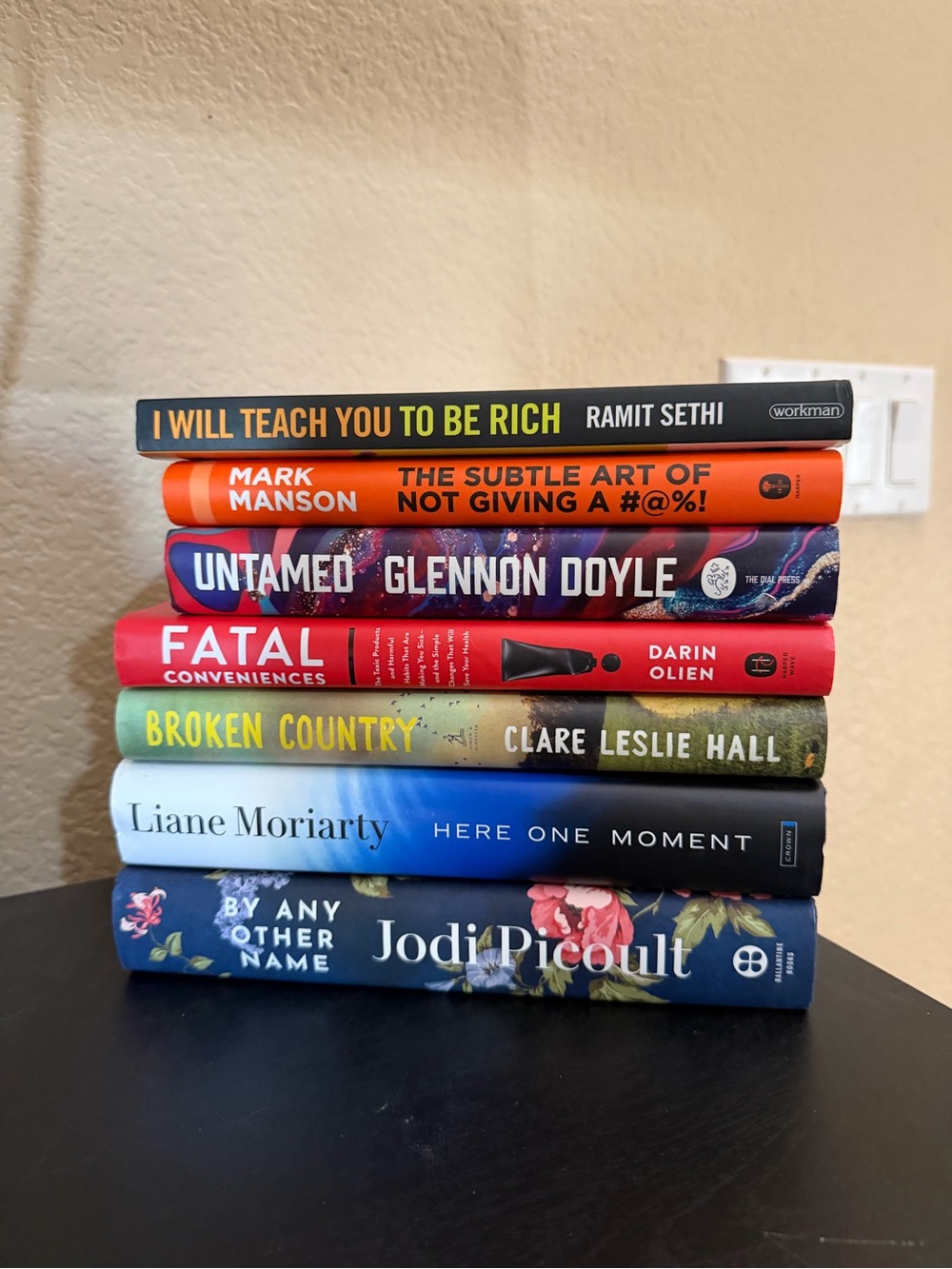 Lot of Books: Jodi Picoult, Liane Moriarty, Mark Manson, and More